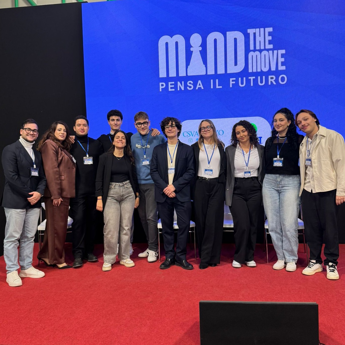 Team INNEXT sul palco di Mind The Move