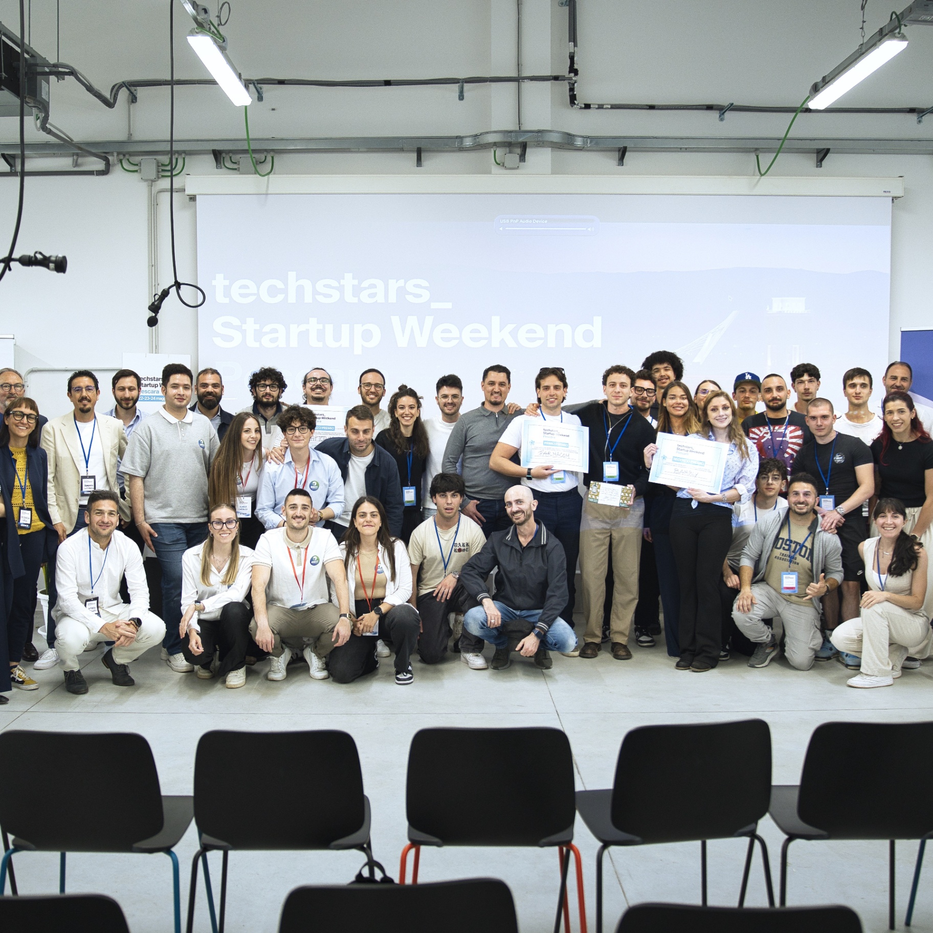 Foto finale Startup Weekend Pescara